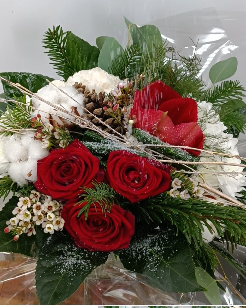 Bouquet rouge noel